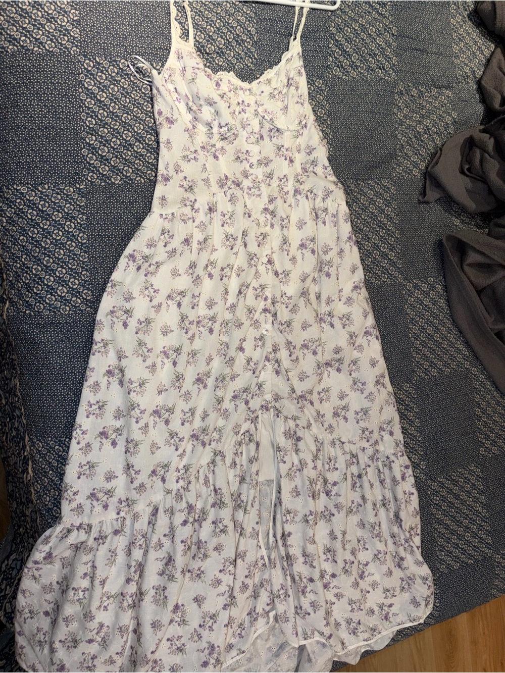 ASTR The Label Purple Dress L - Picture 2 of 4